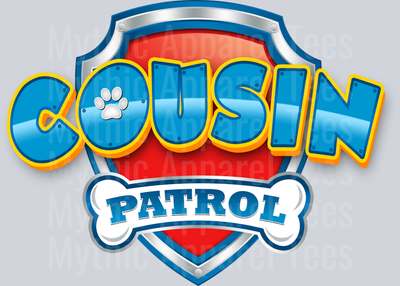 Cousin Patrol DTF Paw Patrol Transfers