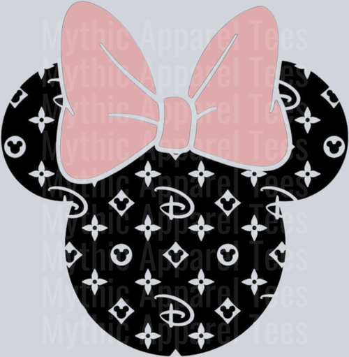Disney LV Ears DTF Disney Transfers