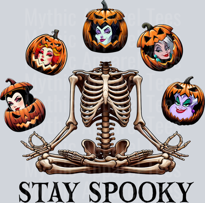 Stay Spooky Disney DTF Disney Villains Transfers