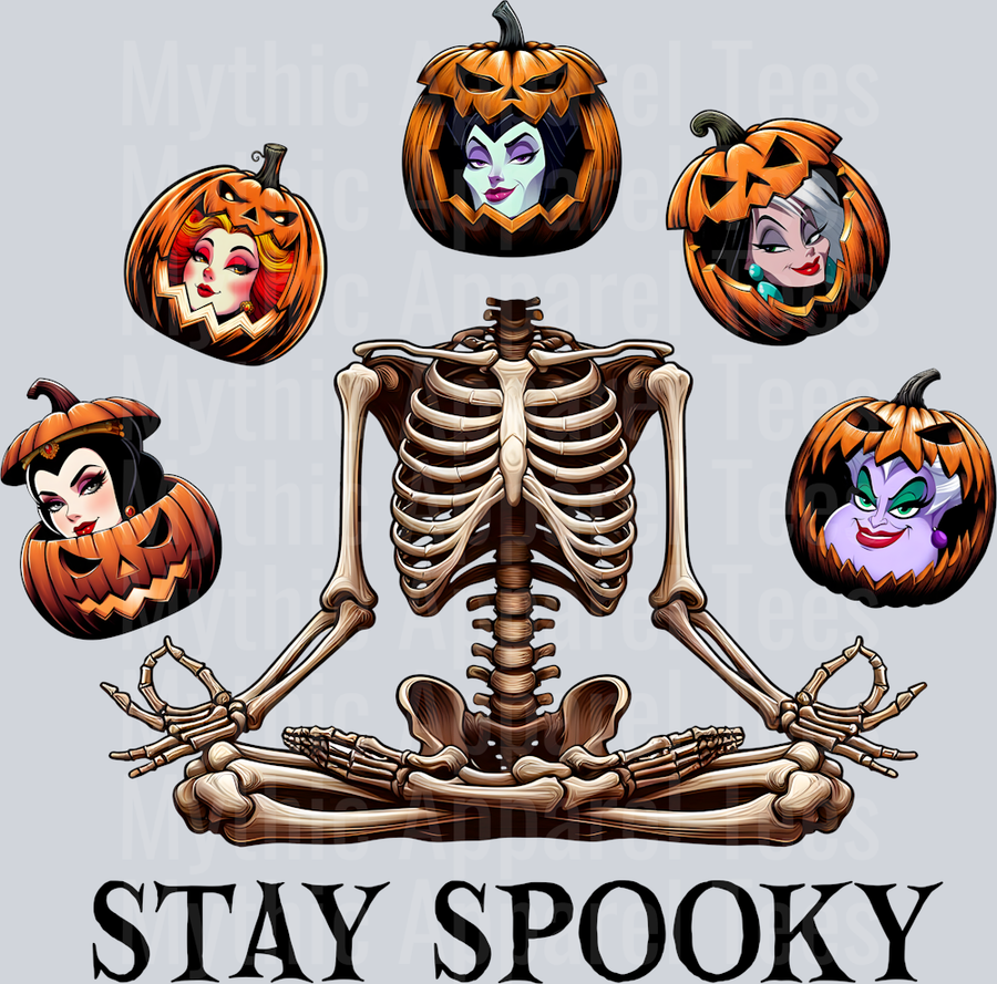 Stay Spooky Disney DTF Disney Villains Transfers