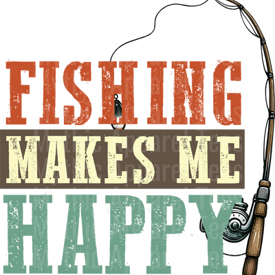 Fishing DTF Transfer