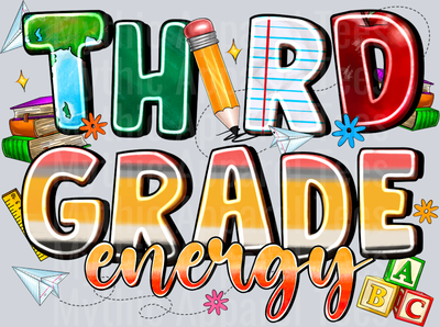 Third Grade Energy Back To School
