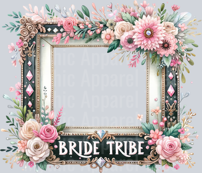 Bride To Be Picture Frame DTF Wedding Transfers