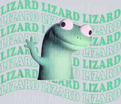 Cute Lizard Meme Aesthetic T-Shirt