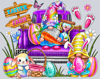 Easter Gnome Truck