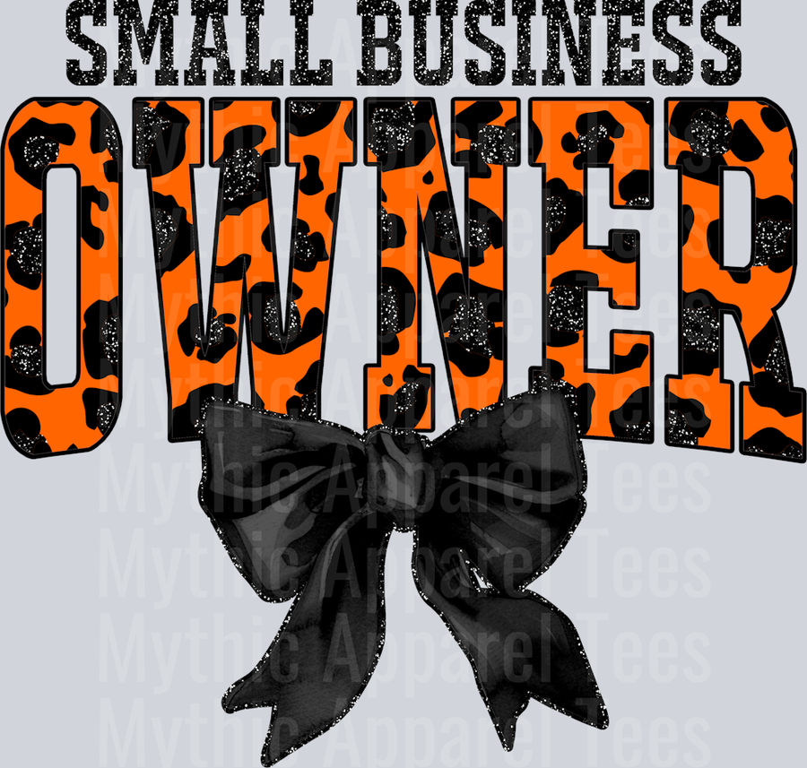 Orange Leopard Small Business Owner