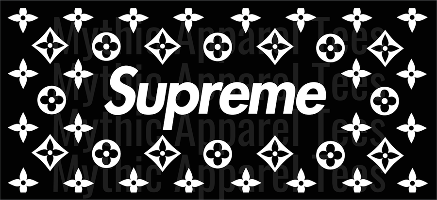 Supreme Louis patern PNG
