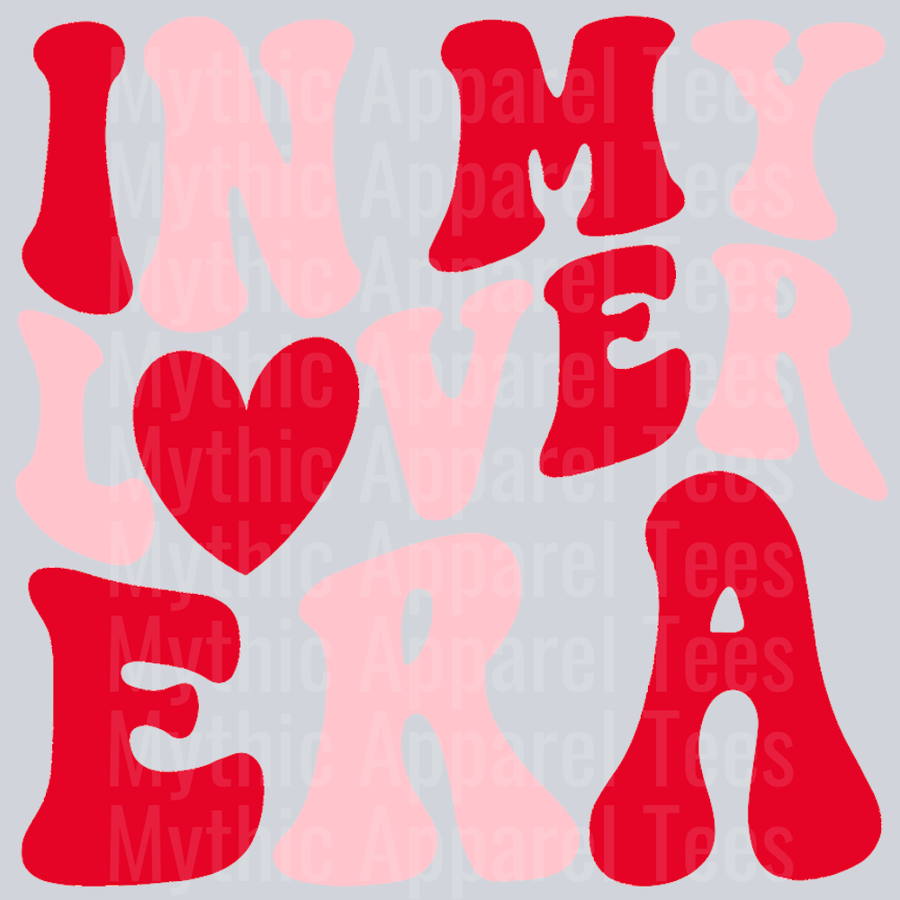 In My Lover Era Wavy Retro Funny Designs Valentines Day