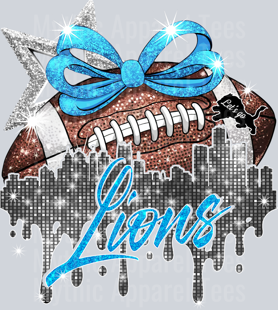 AZ1372 NFL Football Detroit Lions