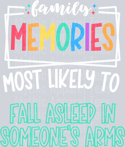 fall asleep in someone_s arms