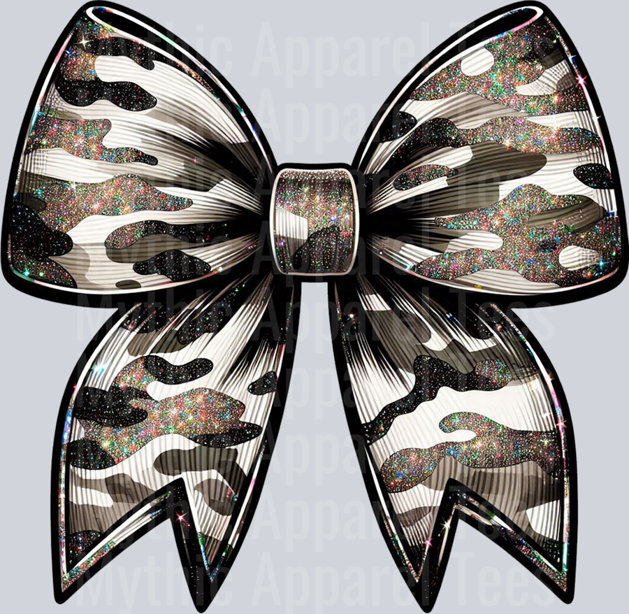 Camo Bow Hunting Camo with Glitter