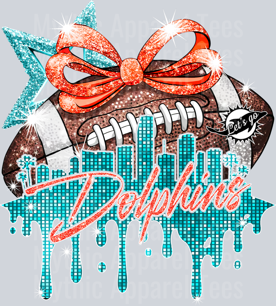 AZ1362 NFL Football Miami Dolphins