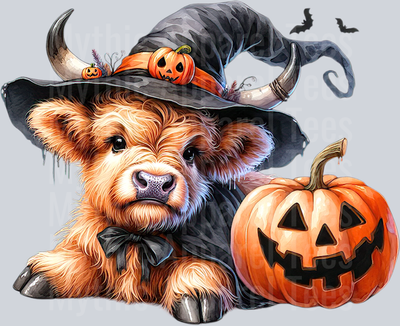 Halloween Highland Cow (24)