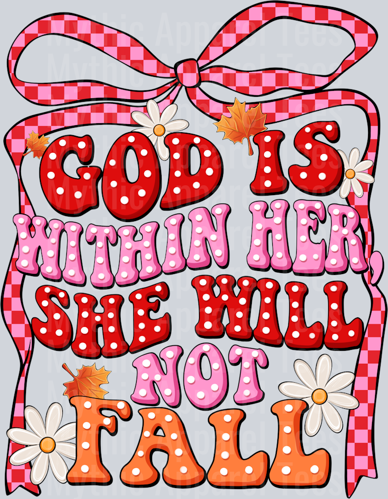 God is within her she will not fall