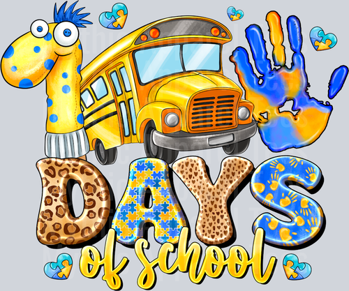 100 Days Of School Down Syndrome Awareness