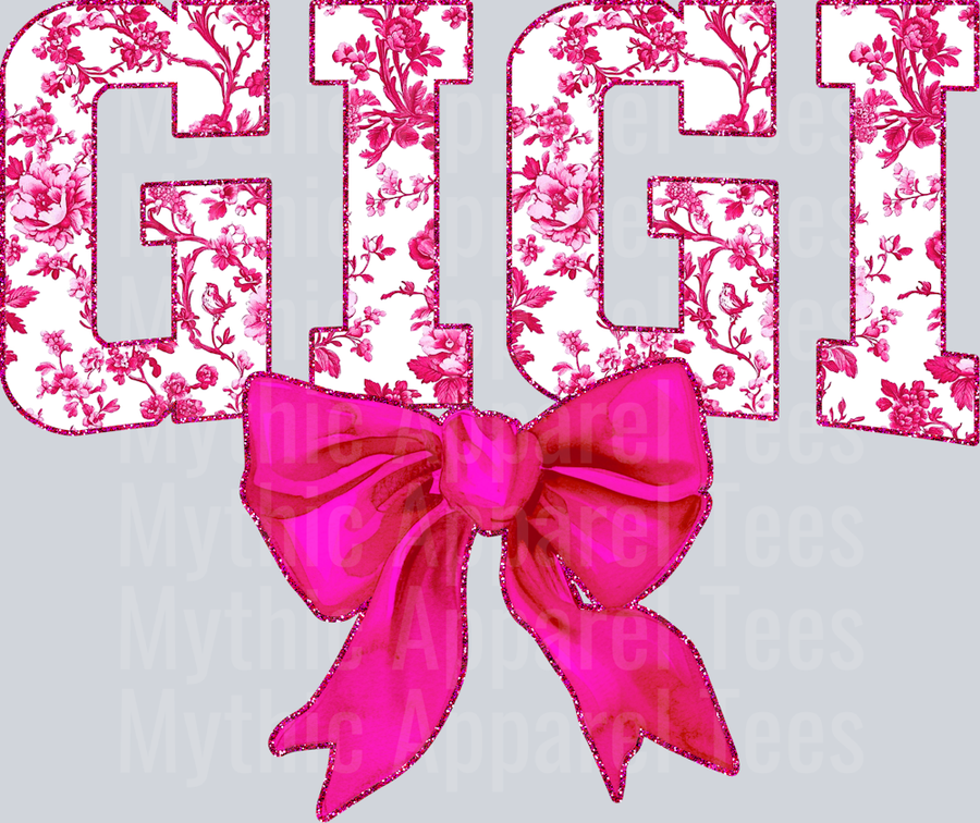Pink Toile Gigi