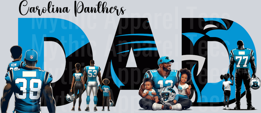 Carolina Panthers DAD DTF NFL Transfers