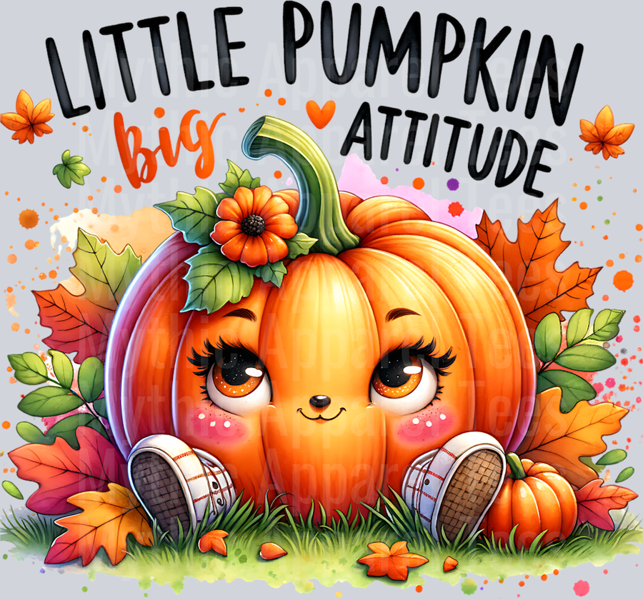 LITTLE PUMPKIN BIG ATTITUDE