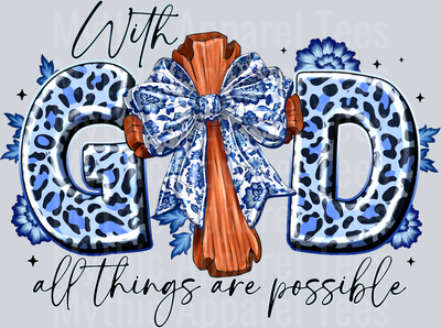 With god all things are possible Religious