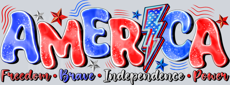 America Freedom Brave Independence Power 4th of july Patriotic