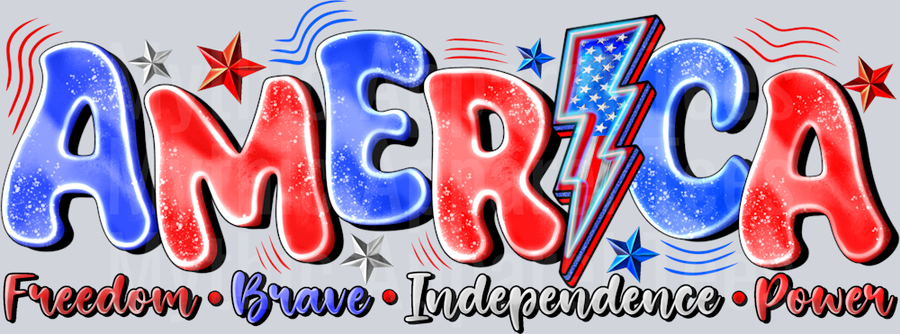 America Freedom Brave Independence Power 4th of july Patriotic
