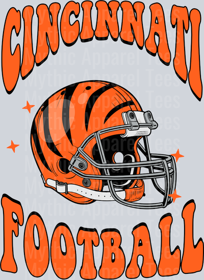 AZ1323 NFL FOOTBALL Cincinnati Bengals football custom