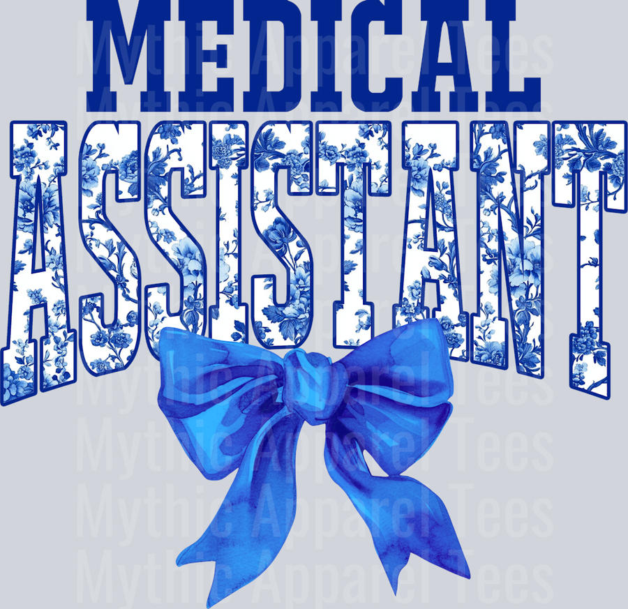 Blue Toile Medical Assistant