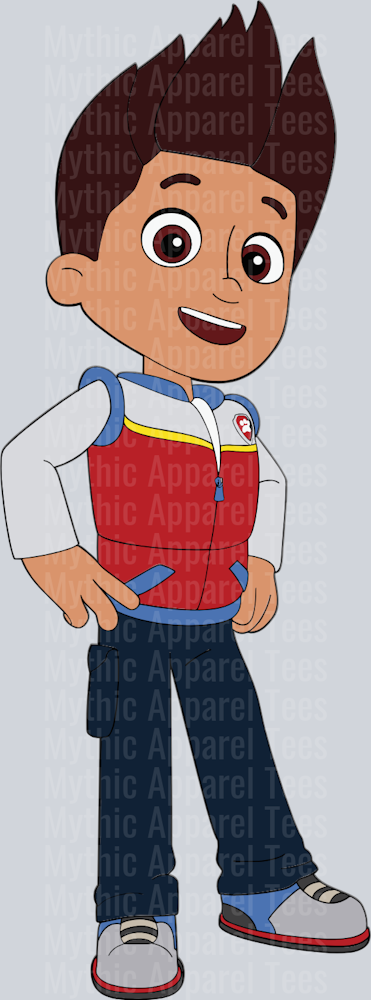 Ryder Standing DTF Paw Patrol Transfers