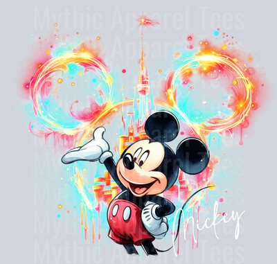 Mickey Castle Disney Classic Character