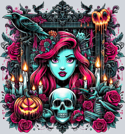 Ariel2 Disney Princess Tarot Card