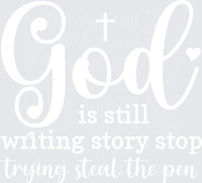 Bold Faith Cross Inspirational Religious Graphic Design