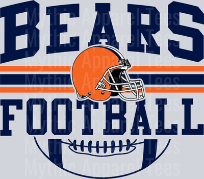 BEARS NFL Classic Design DTF NFL Transfers