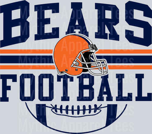 BEARS NFL Classic Design DTF NFL Transfers