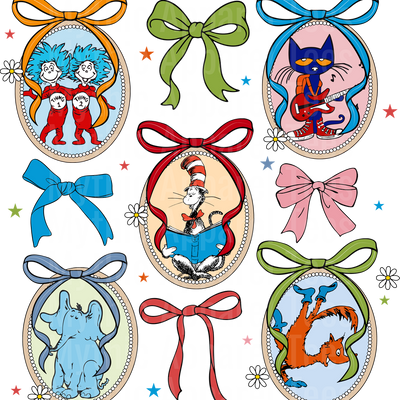 Dr Suess DTF Transfer