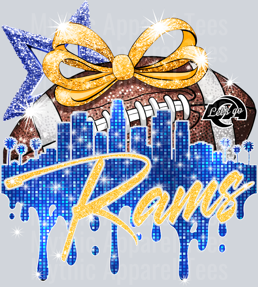 AZ1369 NFL Football Los Angeles Rams