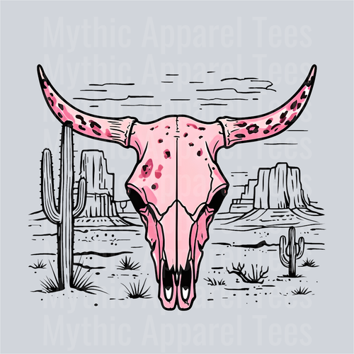 Bullhorn Desert Pink Cowgirl Western Southern Girl Pink