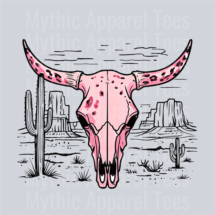 Bullhorn Desert Pink Cowgirl Western Southern Girl Pink