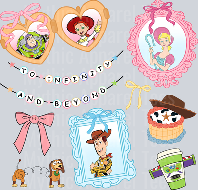 Toy Story Just A Girl Who Loves Toy Story DTF Disney Transfers
