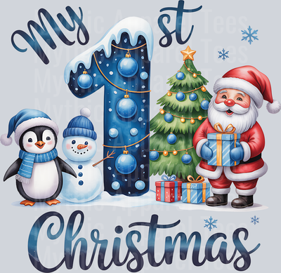 4 My First Christmas Blue