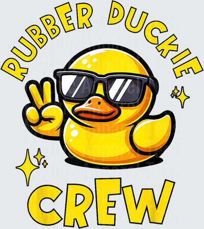 Jeep Ducks Rubber Duckie Crew Sunglasses Peace Sign Yellow Duck