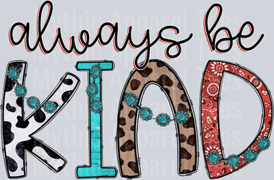 Always Be Kind Western
