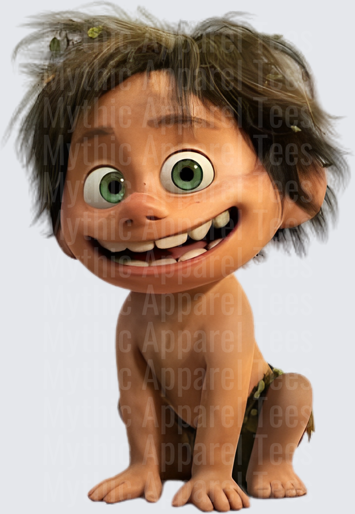 Spot the Wild Human Boy Smiling Big from The Good Dinosaur Pixar