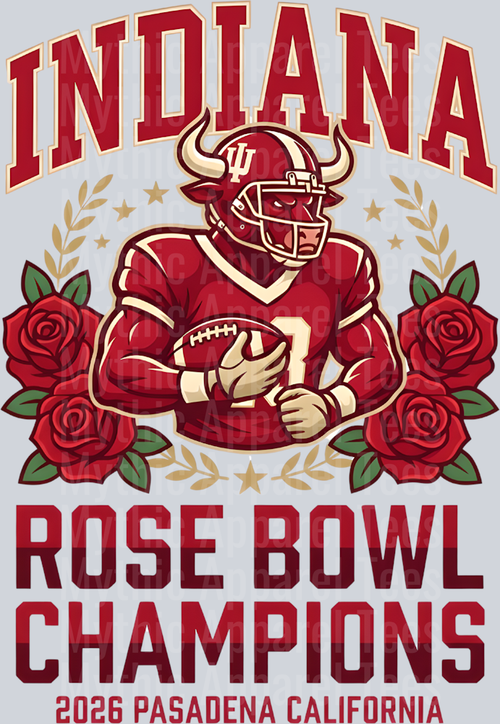 Indiana Hoosiers Rose Bowl Champions 2026
