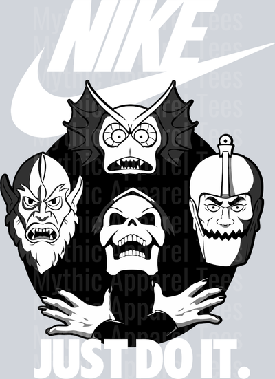 Zombie Queen JUST DO IT DTF Nike Transfers