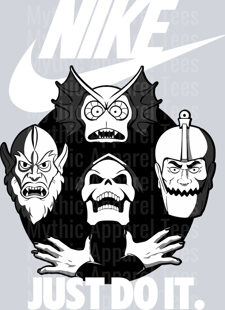 Zombie Queen JUST DO IT DTF Nike Transfers