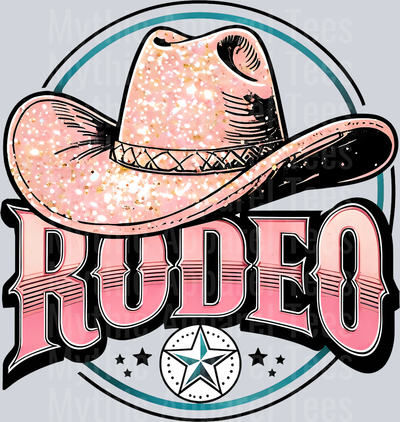 Rodeo Hat Cowgirl Western Southern Girl Pink