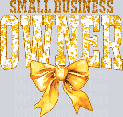 Yellow Small Business Owner
