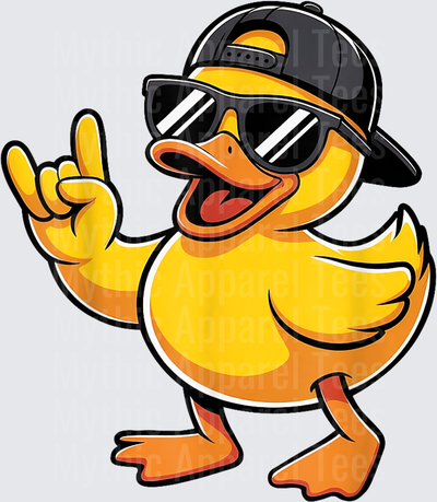 Jeep Ducks Cool Yellow Duck Snapback Cap Sunglasses Rock On