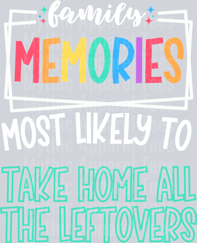 take home all the leftovers