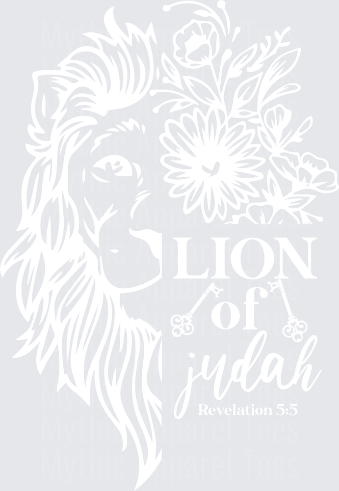 Bold Faith Inspirational Cross Graphic with Scripture Typography